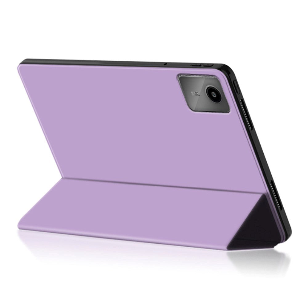 Lenovo Tab M11 Tri-Fold Læder Tablet Cover - Lilla