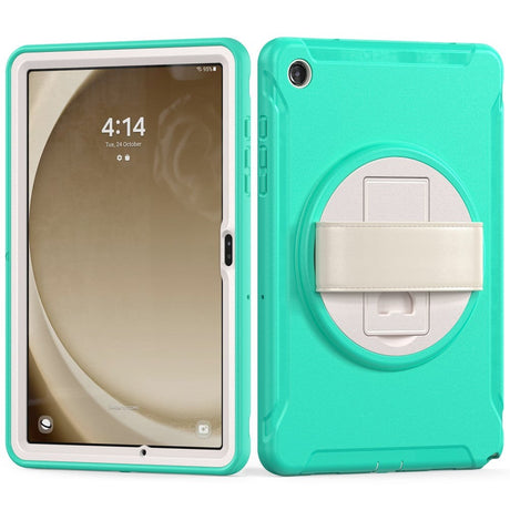 Samsung Galaxy Tab A9+ (Plus) Håndværker Tablet Cover m. Håndholder & Kickstand - Mintgrøn