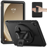 Samsung Galaxy Tab A9+ (Plus) Håndværker Tablet Cover m. Håndholder & Kickstand - Sort