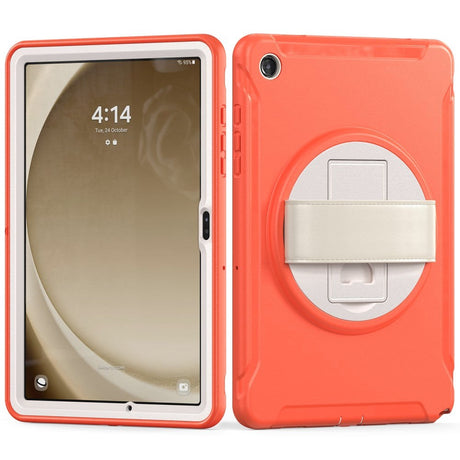 Samsung Galaxy Tab A9+ (Plus) Håndværker Tablet Cover m. Håndholder & Kickstand - Orange