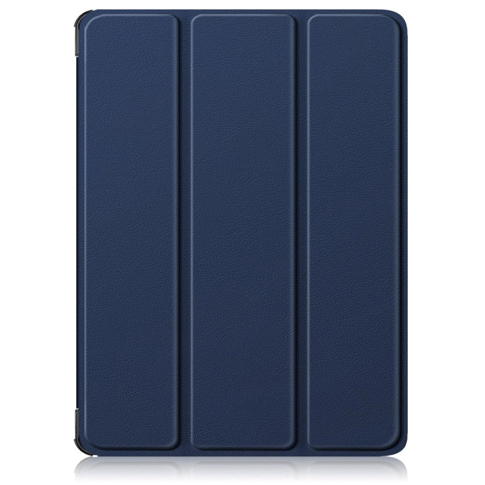 OnePlus Pad Go Tri-Fold Læder Tablet Cover m. Standerfunktion - Blå