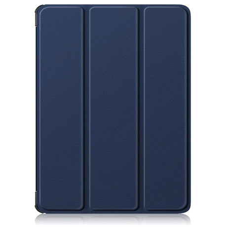 OnePlus Pad Go Tri-Fold Læder Tablet Cover m. Standerfunktion - Blå