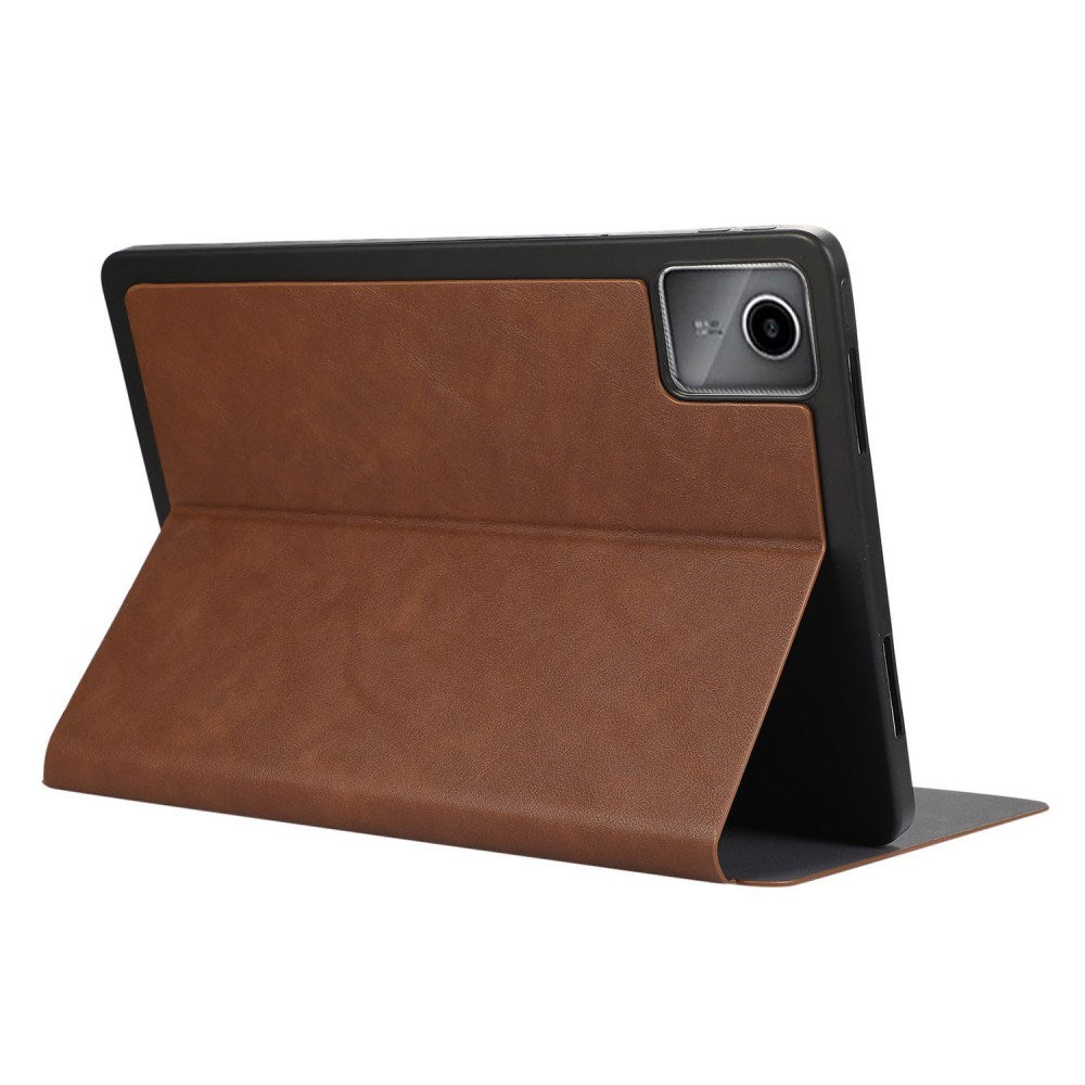 EIDERWOOD Lenovo Tab M11 Læder Tablet Cover m. Ståfunktion - Brun