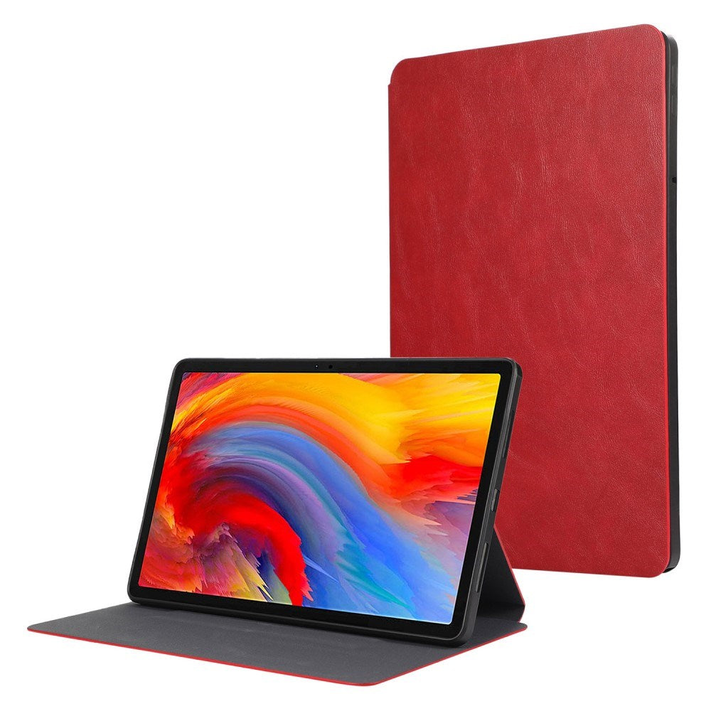 EIDERWOOD Lenovo Tab M11 Læder Tablet Cover m. Ståfunktion - Rød