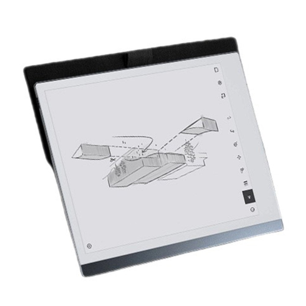 EIDERWOOD ReMarkable 2 Læder Tablet Cover m. Standerfunktion & Penholder - Sort