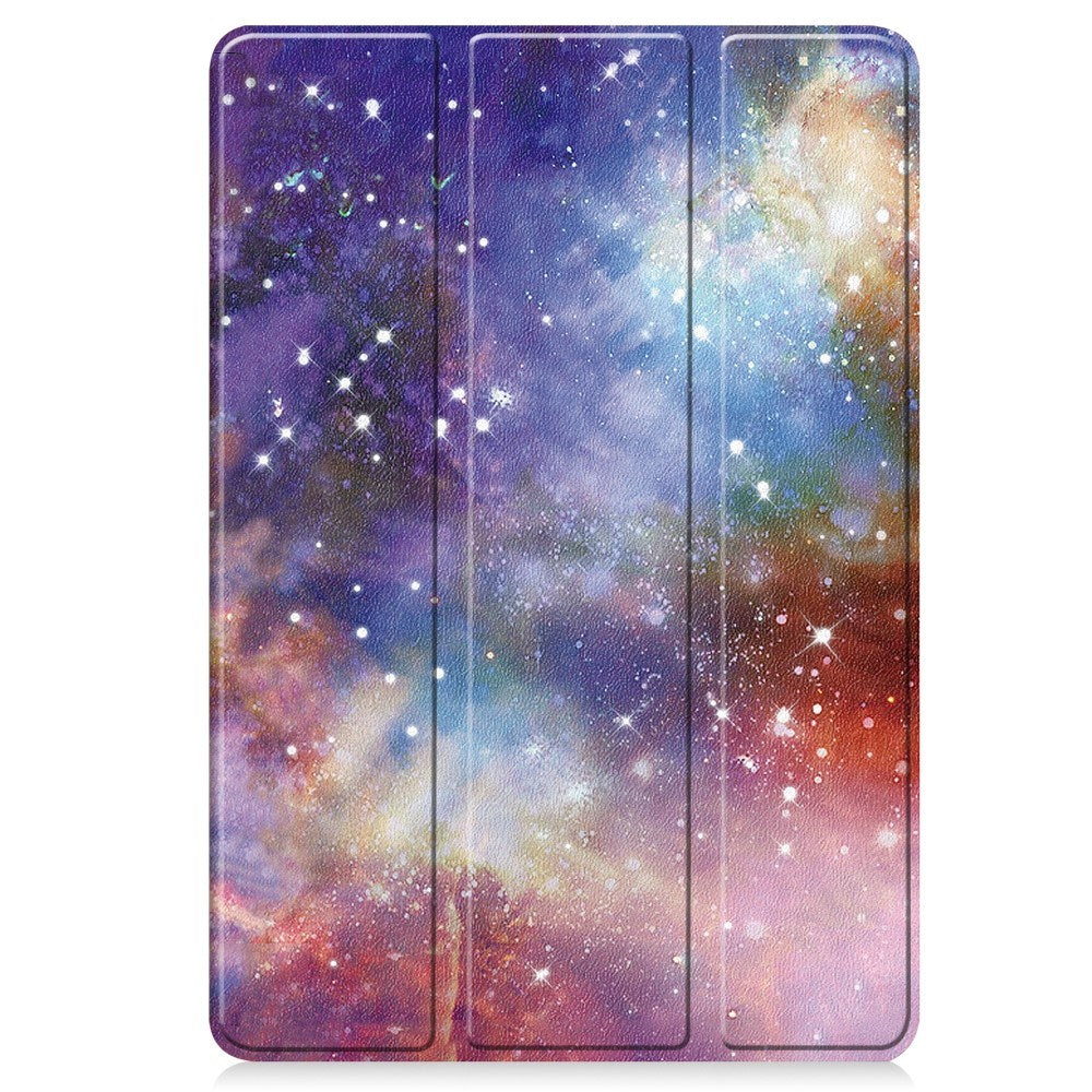 EIDERWOOD Xiaomi Pad 6S Pro Tri-Fold Kunstlæder Tablet Cover m. Vågeblus Funktion - Galakse