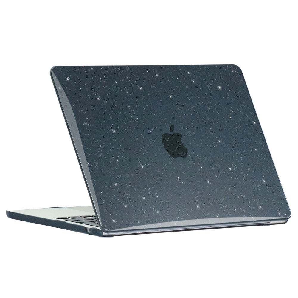 MacBook Air 15" M2/M3/M4 (2023-2025) Plastik Cover - Stjernehimmel - Sort