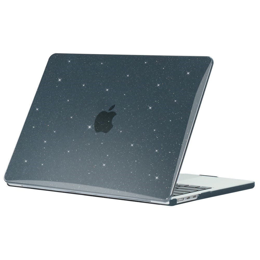 MacBook Air 15" M2/M3/M4 (2023-2025) Plastik Cover - Stjernehimmel - Sort