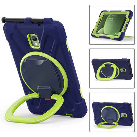 EIDERWOOD Samsung Galaxy Tab Active5 Håndværker Tablet Cover m. Håndholder & Kickstand - Sort