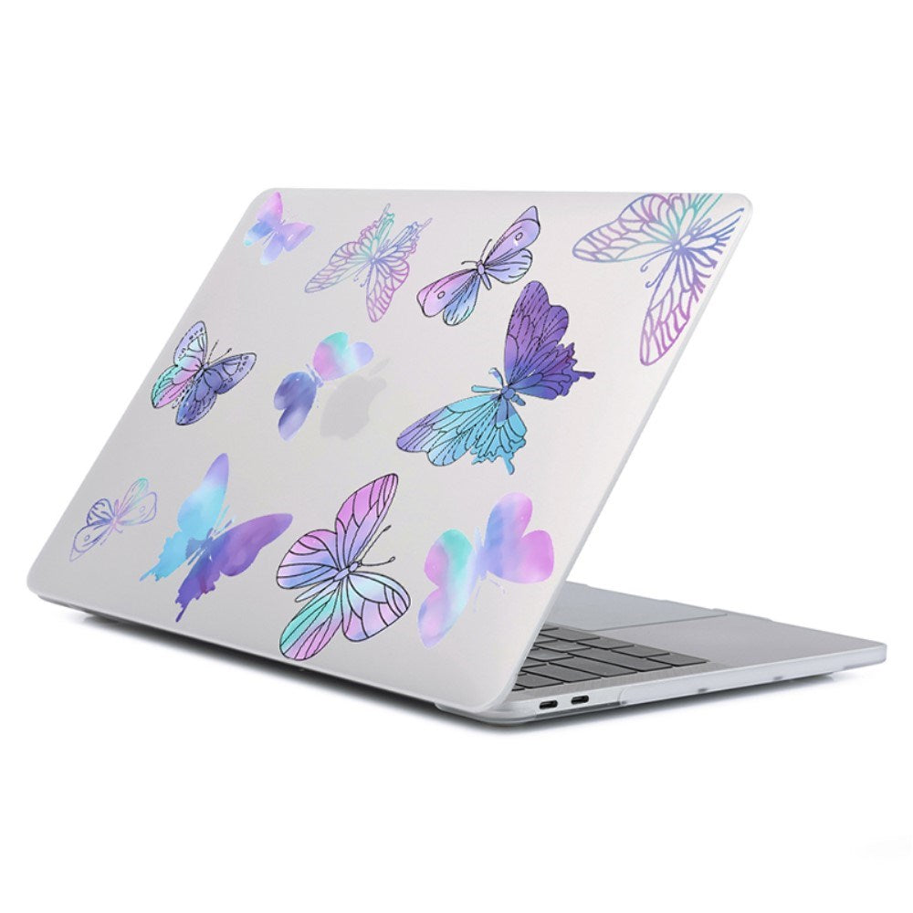 MacBook Pro 16 M1/M2/M3/M4 (2021-2024) Plastik Laptop Cover - Sommerfugle