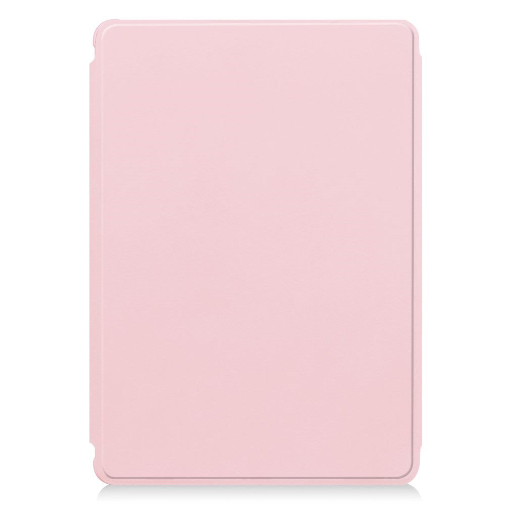 EIDERWOOD iPad Pro 11" (2025 / 2024) Hybrid Tablet Cover m. Roterende Ståfunktion - Gennemsigtig / Pink
