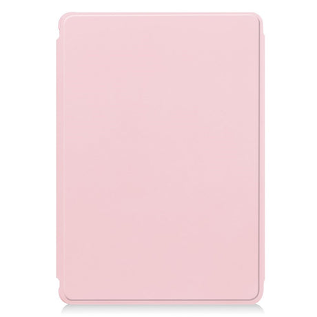 EIDERWOOD iPad Pro 11" (2024) Hybrid Tablet Cover m. Roterende Ståfunktion - Gennemsigtig / Pink