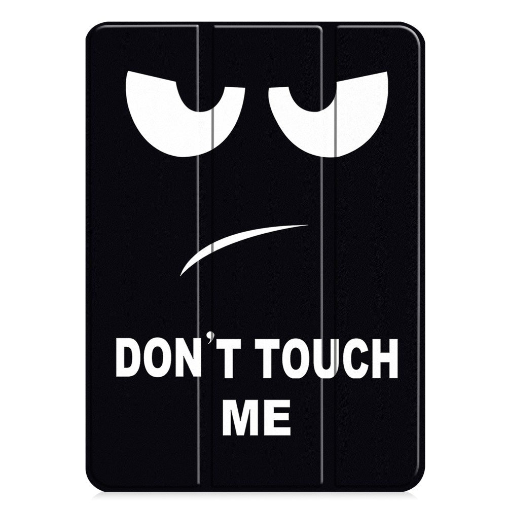EIDERWOOD iPad Pro 11" (2025 / 2024) Tri-Fold Kunstlæder Tablet Cover m. Vågeblus Funktion - "Don't Touch Me"