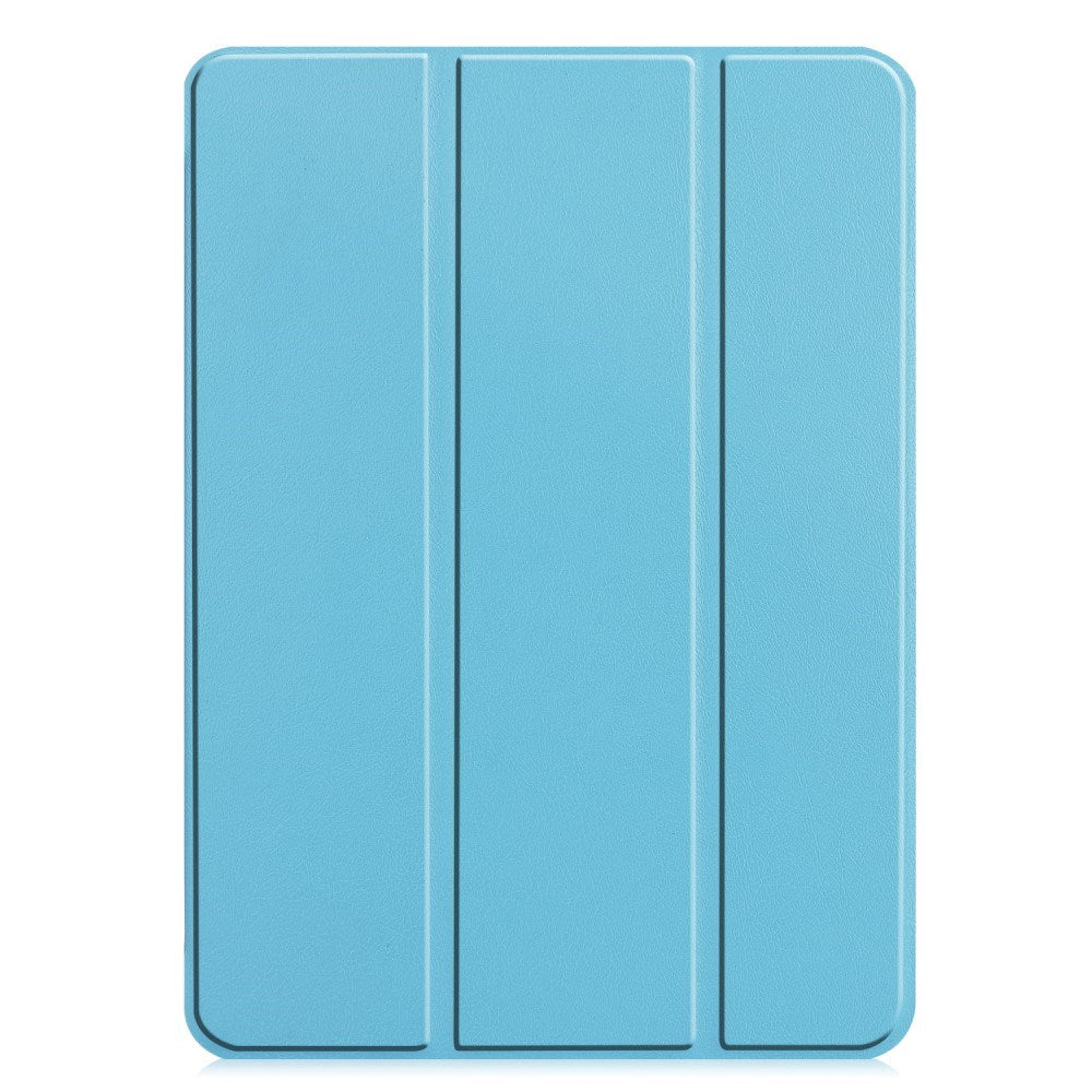 EIDERWOOD iPad Pro 11" (2025 / 2024) Tri-Fold Læder Tablet Cover - Lyseblå