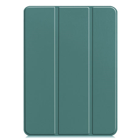 EIDERWOOD iPad Pro 11" (2024) Tri-Fold Læder Tablet Cover - Grøn