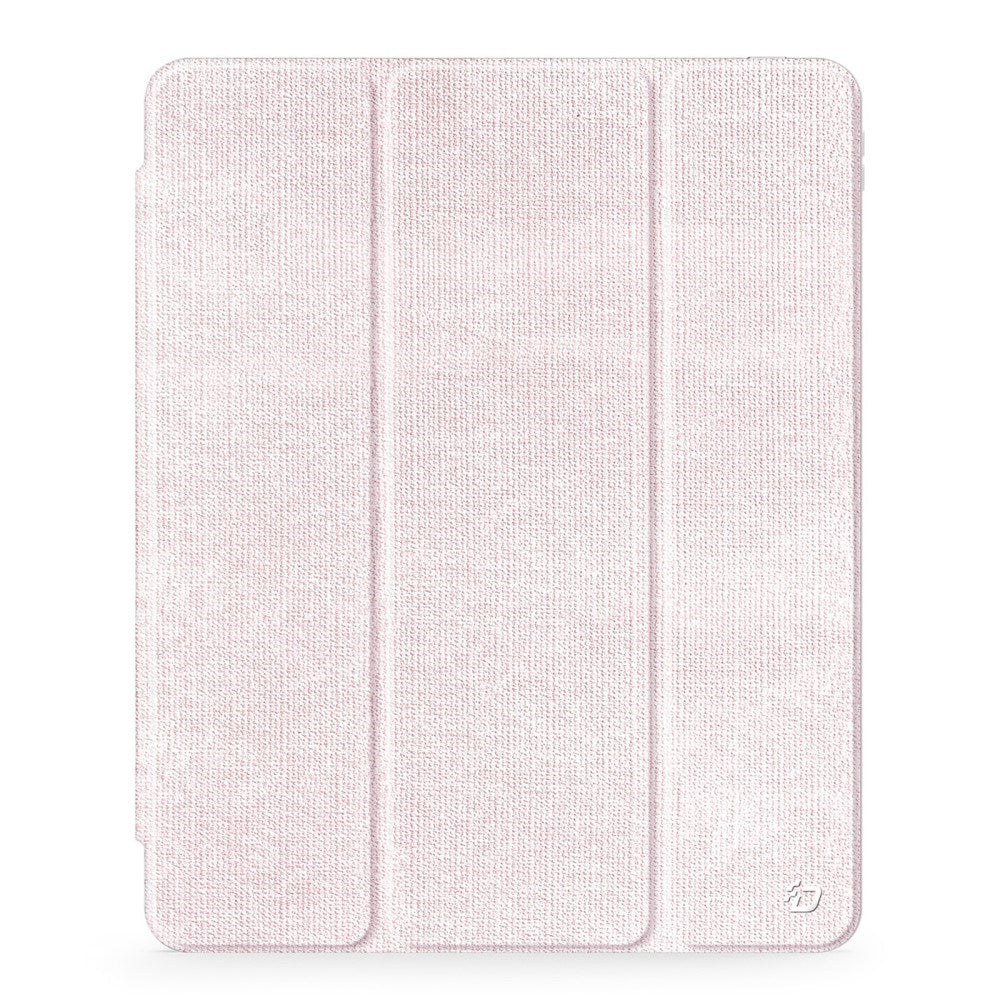 iPad Air 13" (2025 / 2024) DUX DUCIS Unid Series Tri-Fold Tablet Cover - Gennemsigtig / Pink