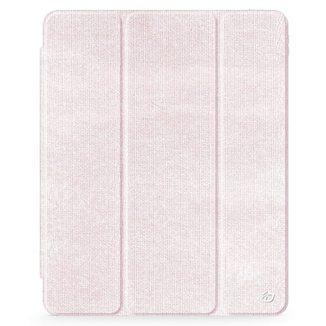 iPad Pro 13" (2024) DUX DUCIS Unid Series Tri-Fold Tablet Cover - Gennemsigtig / Pink