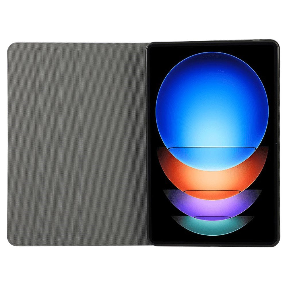 EIDERWOOD Xiaomi Pad 6S Pro Vegansk Læder Tablet Cover m. Foldefunktion - Lyseblå