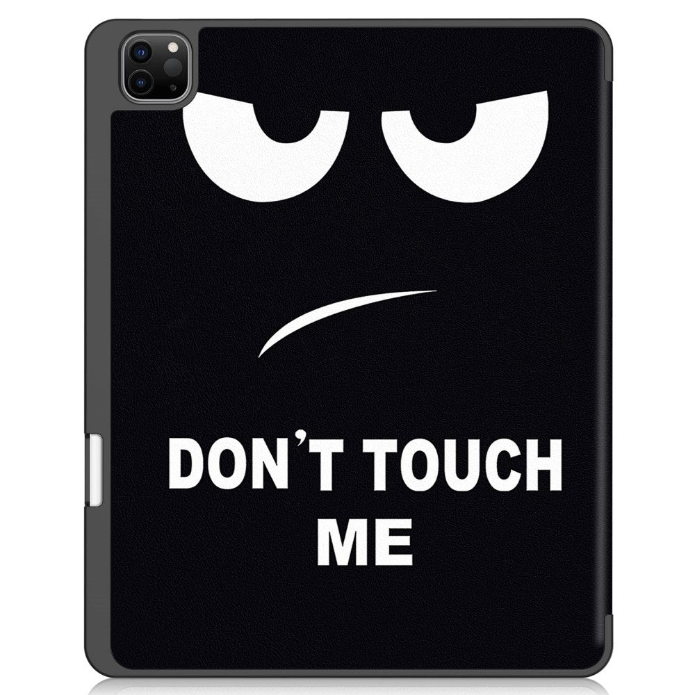 EIDERWOOD iPad Air 13" (2026 / 2025 / 2024) Tri-Fold Kunstlæder Tablet Cover m. Vågeblus Funktion - Don't Touch Me