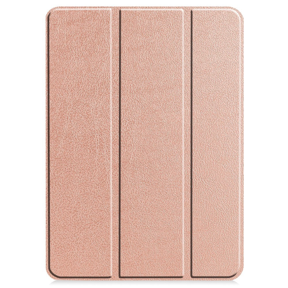 EIDERWOOD iPad Air 13" (2025 / 2024) Tri-Fold Læder Tablet Cover - Rose Gold