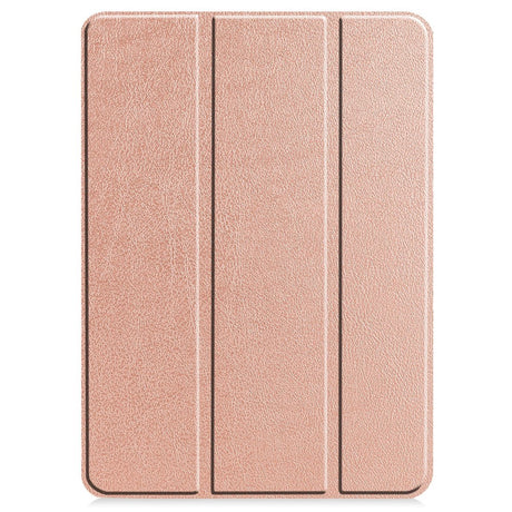 EIDERWOOD iPad Air 13" (2024) Tri-Fold Læder Tablet Cover - Rose Gold