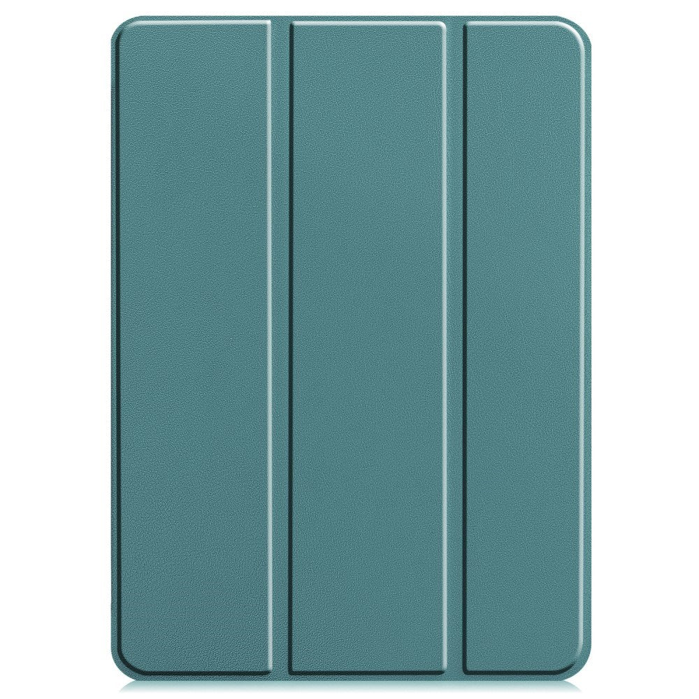 EIDERWOOD iPad Air 13" (2025 / 2024) Tri-Fold Læder Tablet Cover - Grøn
