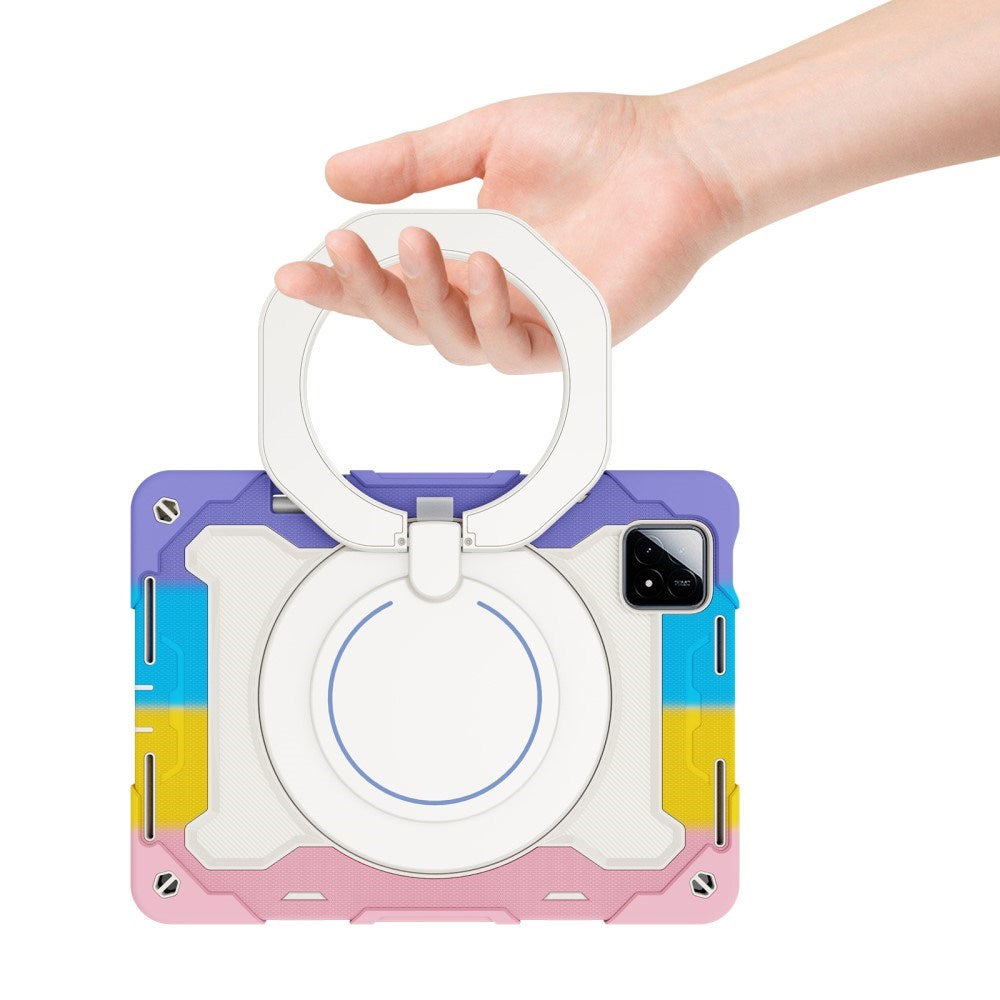 EIDERWOOD Xiaomi Pad 6S Pro Tablet Cover m. Roterende Kickstand og Pen Holder - Multi Farve V3