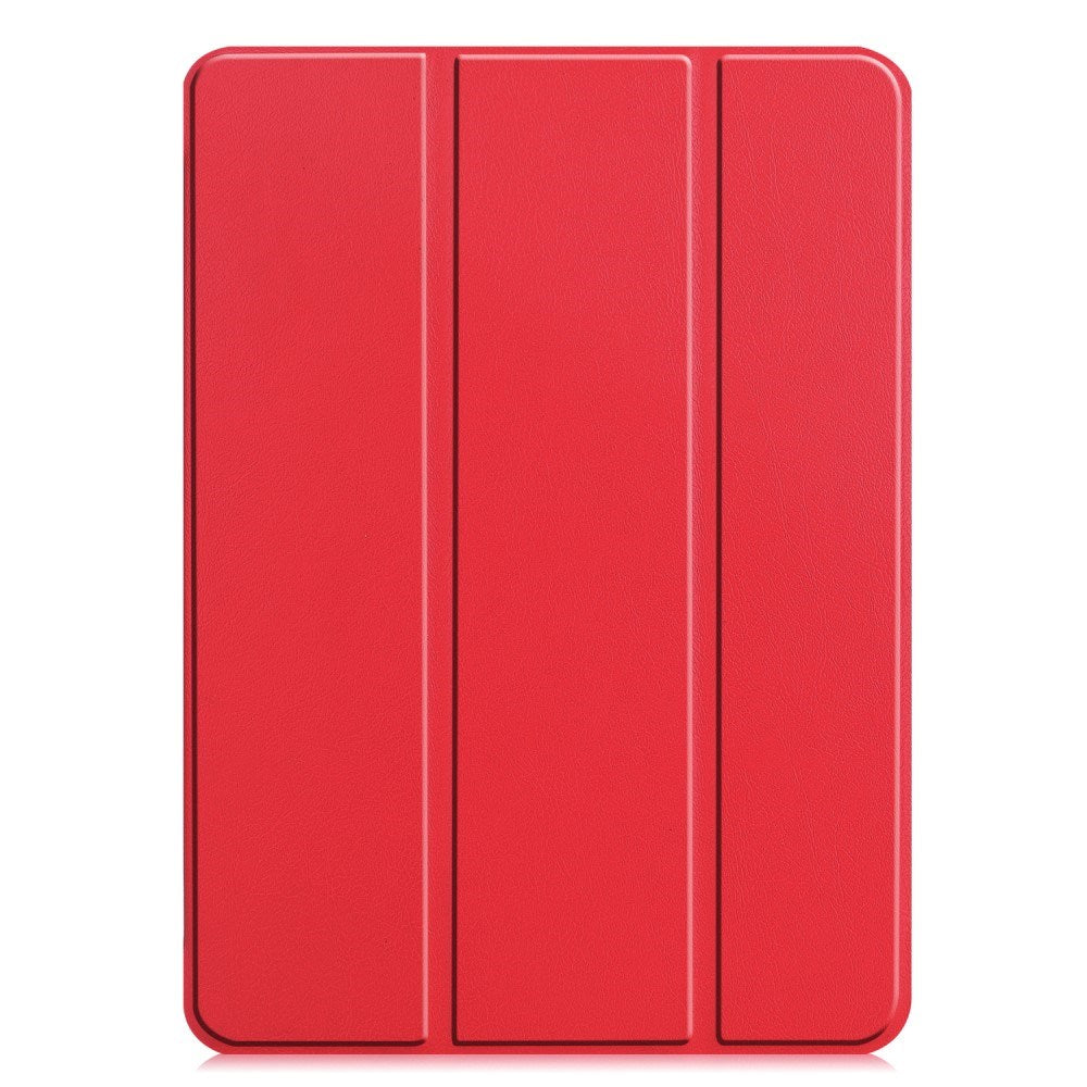 EIDERWOOD iPad Pro 13" (2025 / 2024) Tri-Fold Læder Tablet Cover - Rød