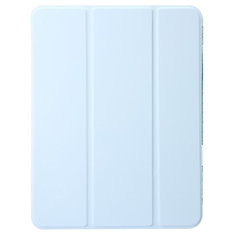 EIDERWOOD iPad Pro 11" (2025 / 2024) Tri-Fold Kunst Læder Tablet Cover m. Apple Pencil Holder - Grå