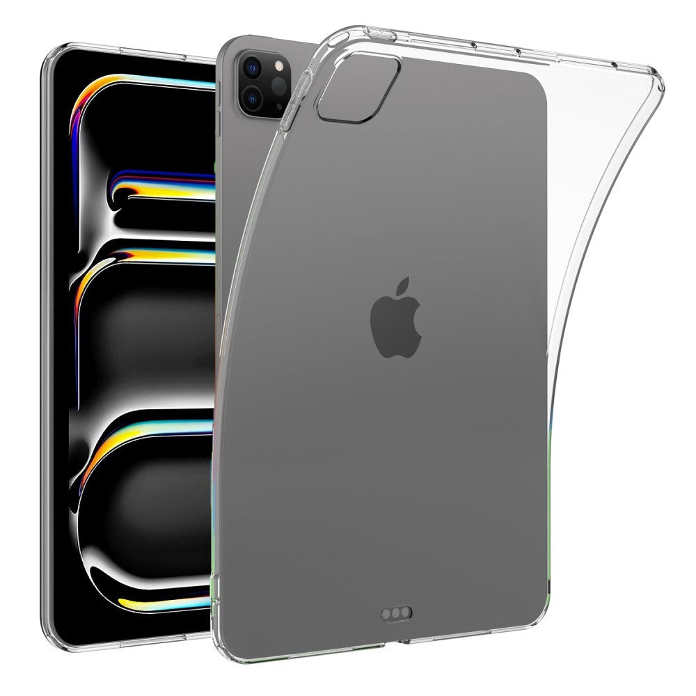 EIDERWOOD iPad Pro 11" (2025 / 2024) Fleksibelt TPU Plastik Tablet Cover - Gennemsigtig
