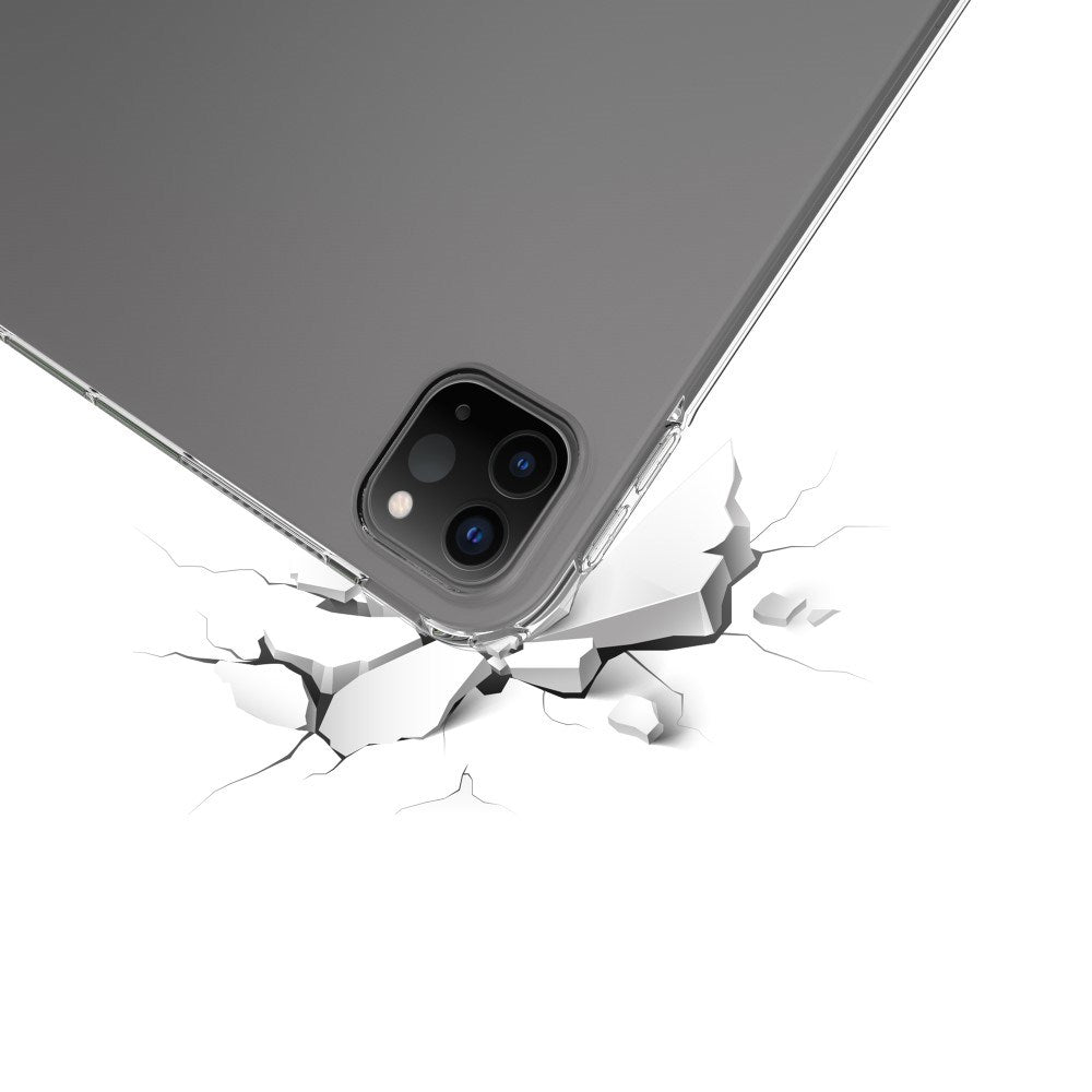 EIDERWOOD iPad Pro 13" (2025 / 2024) Fleksibelt TPU Plastik Tablet Cover - Gennemsigtig