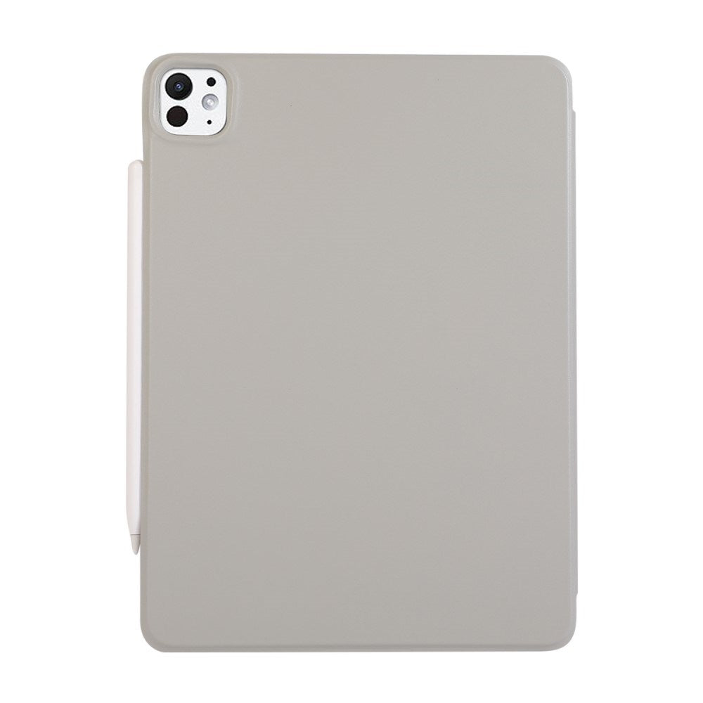 EIDERWOOD iPad Pro 13" (2025 / 2024) Magnetisk Tri-Fold Tablet Cover - Grå