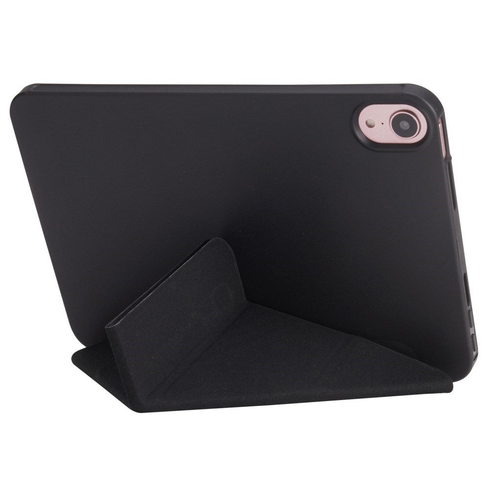 EIDERWOOD iPad Air 11" (2025 / 2024) Cover - Fleksibelt Origami Flip Cover - Sort