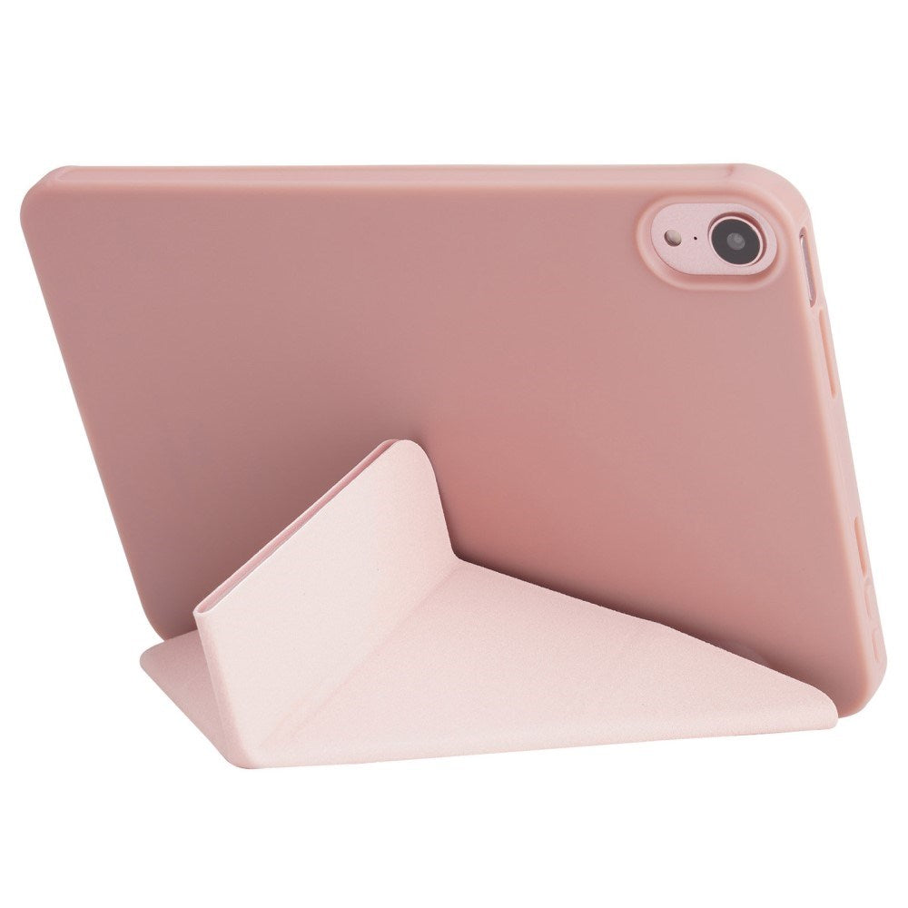 EIDERWOOD iPad Air 11" (2025 / 2024) Cover - Fleksibelt Origami Flip Cover - Rosegold