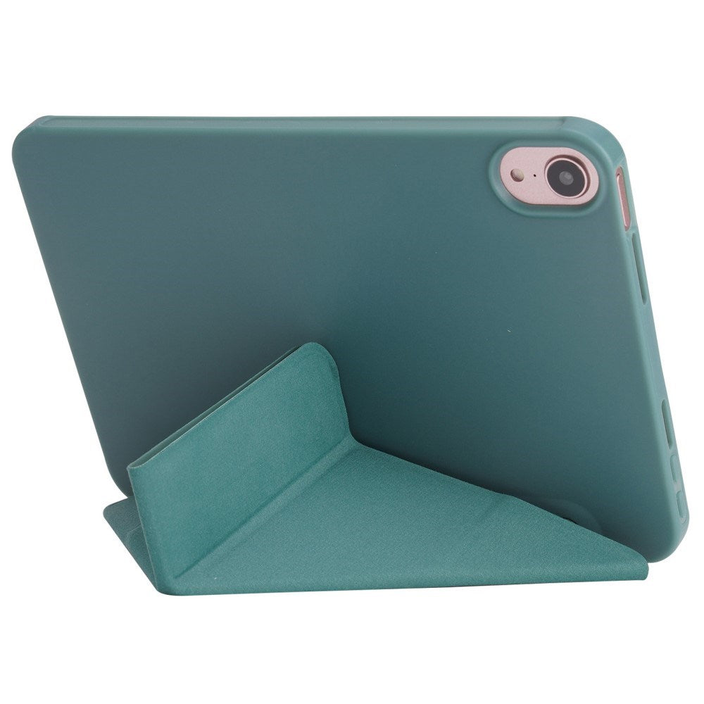 EIDERWOOD iPad Air 11" (2025 / 2024) Cover - Fleksibelt Origami Flip Cover - Grøn