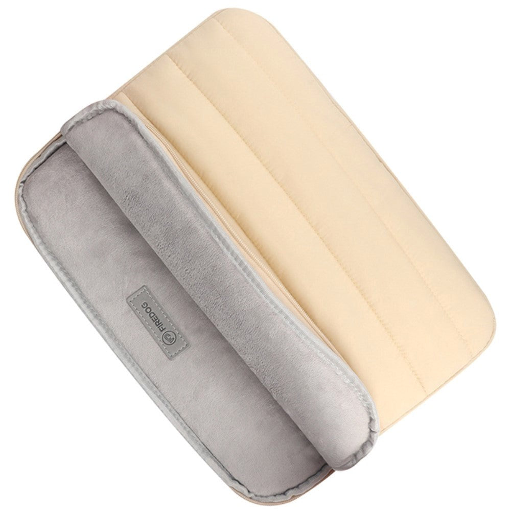 MacBook / Laptop / Computer Sleeve 13-14" (35 x 25 Cm) m. Dunjakke Design - Grøn