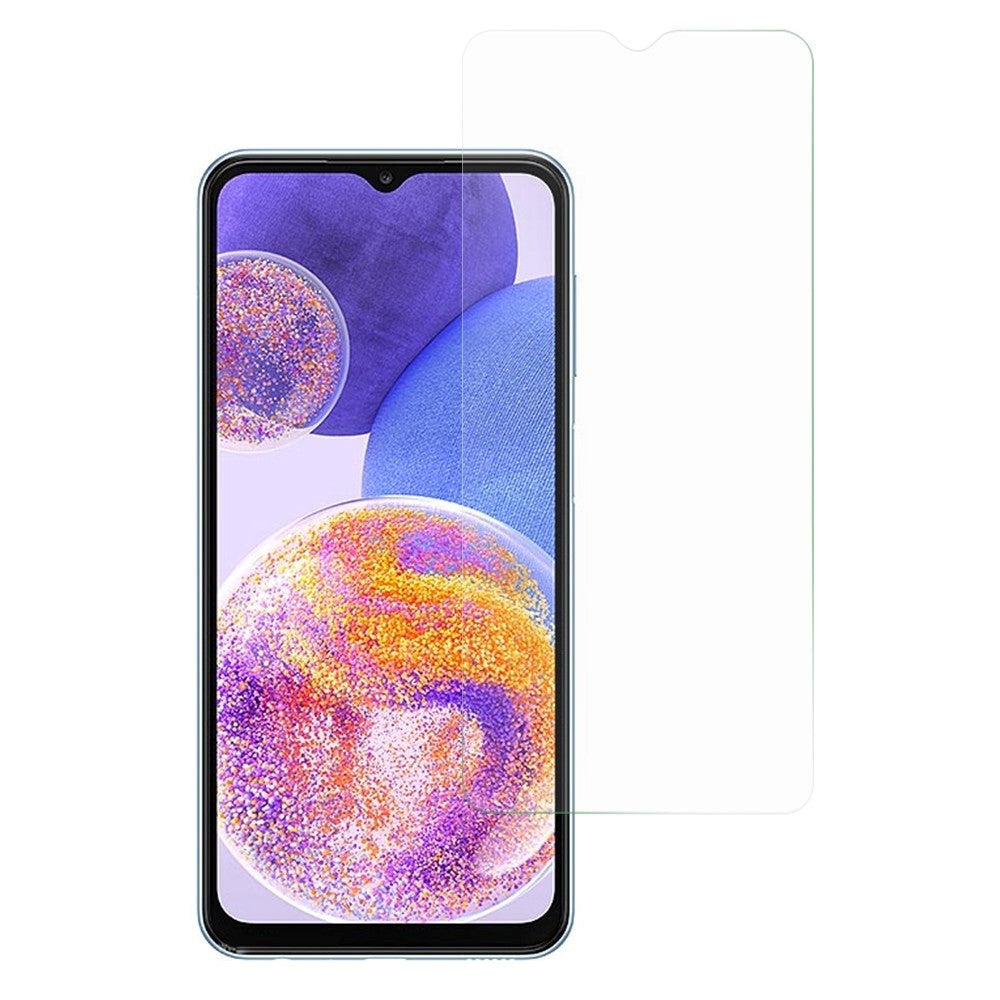 Samsung Galaxy A23 / A23 (5G) Skærmbeskyttelse Hærdet Glas - Case Friendly - Gennemsigtig