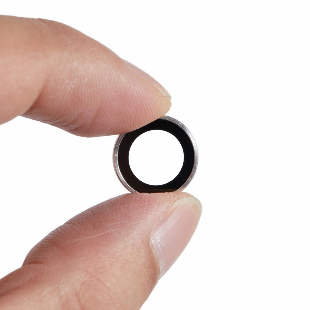 iPad Air 11" (2025 / 2024) / Air 13" (2025 / 2024) Metal Ring Kameralinse Beskyttelse - Sort / Gennemsigtig