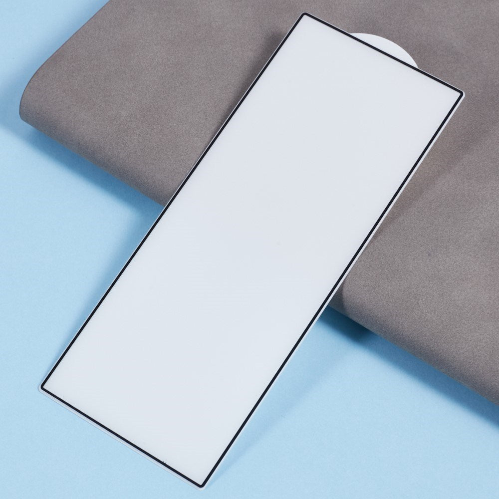 Samsung Galaxy Z Fold6 Hærdet Glas - Skærmbeskyttelse - Full Fit - Sort Kant