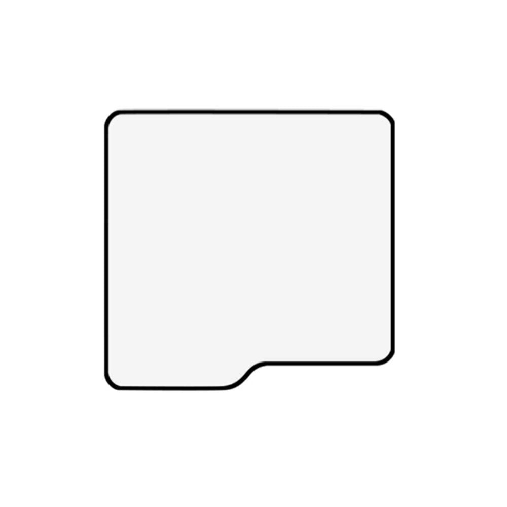 Samsung Galaxy Z Flip7 FE / Flip6 Glas Beskyttelse til Frontskærmen - Sort Kant