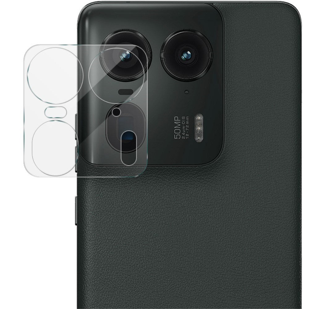 Motorola Edge 50 Ultra IMAK Hærdet Beskyttelsesglas til Mobil Kameralinse - Gennemsigtig