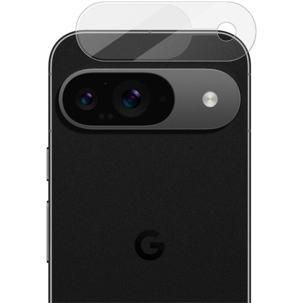 Google Pixel 9 IMAK Beskyttelse til Kameralinse - 2 stk. - Gennemsigtig
