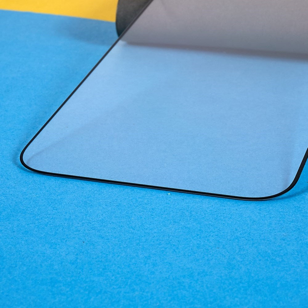 iPhone 16 Pro Max Hærdet Glas - Skærmbeskyttelse - Full Fit - Sort Kant