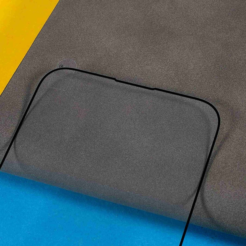 iPhone 16 Plus Hærdet Glas - Skærmbeskyttelse - Full Fit - Sort Kant