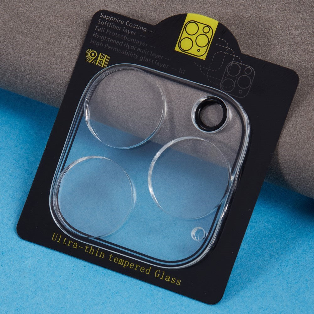 iPhone 16 Pro Max Hærdet Kamera Beskyttelsesglas - Gennemsigtig