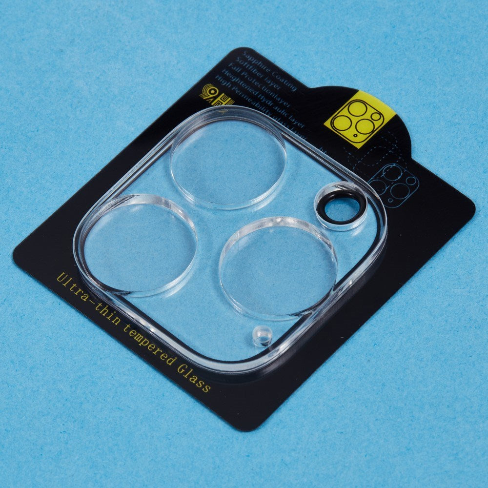 iPhone 16 Pro Max Hærdet Kamera Beskyttelsesglas - Gennemsigtig