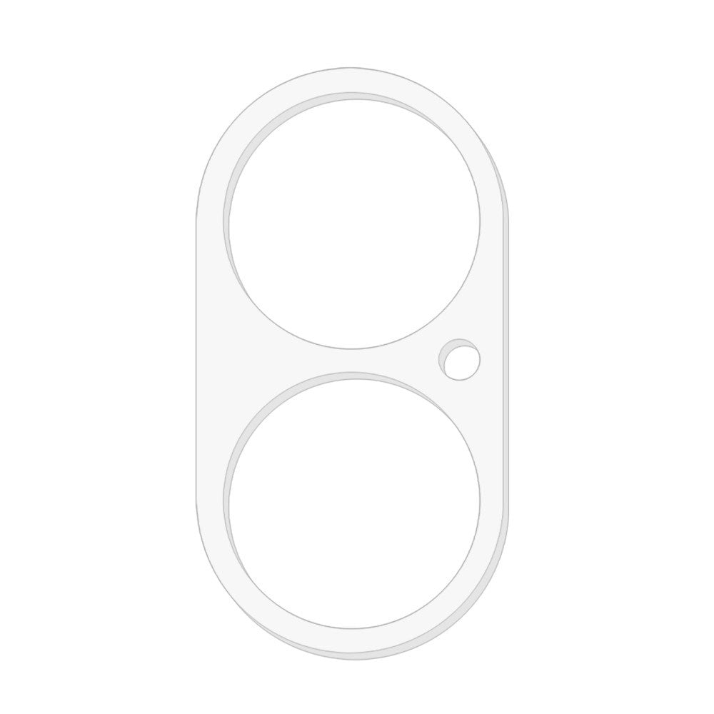 iPhone 16 Plus Hærdet Kamera Beskyttelsesglas - Gennemsigtig