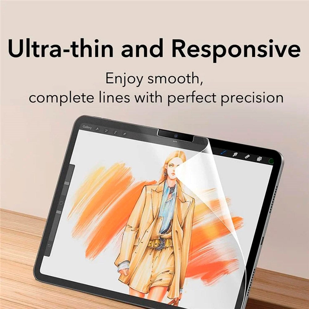 ESR iPad Air 11" (2025 / 2024) Papir Skærmbeskyttelse - 2-Pak - Gennemsigtig