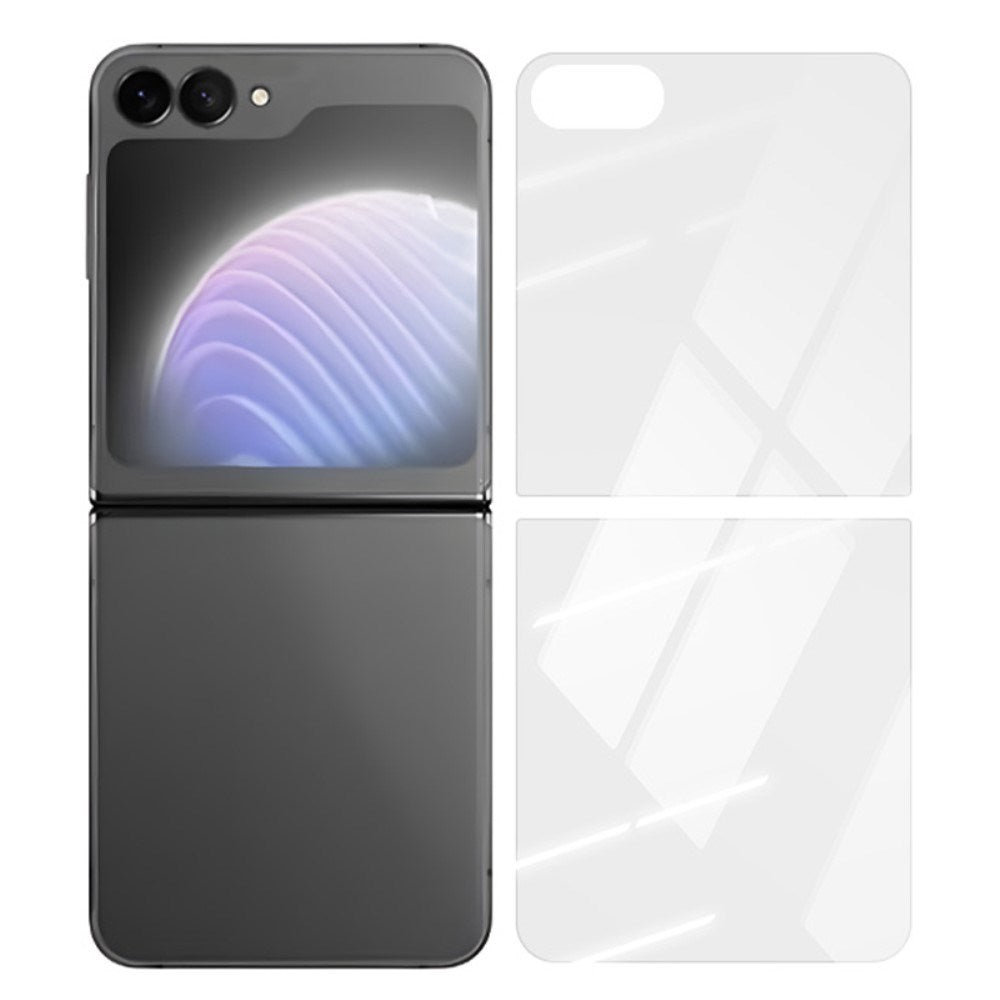 Samsung Galaxy Z Flip7 FE / Flip6 RURIHAI - Skærmbeskyttelse - Case Friendly - Gennmemsigtig