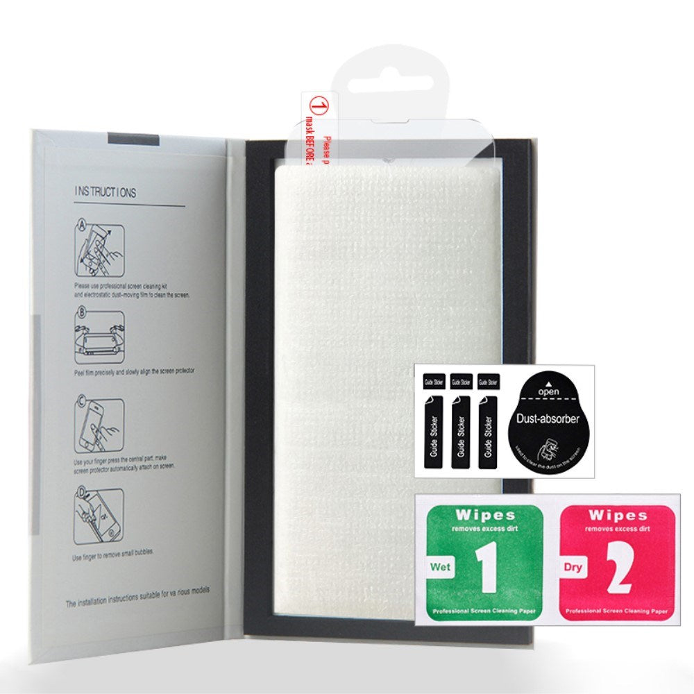 Skærmbeskyttelse iPhone 16 Pro 2.5D Hærdet Glas - Case Friendly - Gennemsigtig